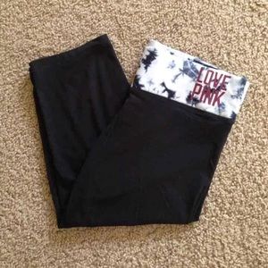 ASU PINK Crop Leggings